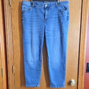 Sears Women's Blue Ankle Jeans